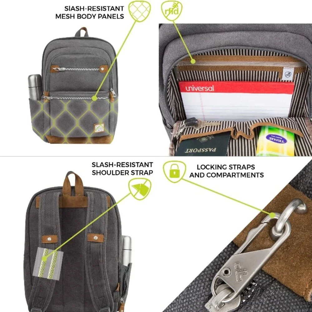 Travelon Anti Theft Backpack - Picture 5 of 7